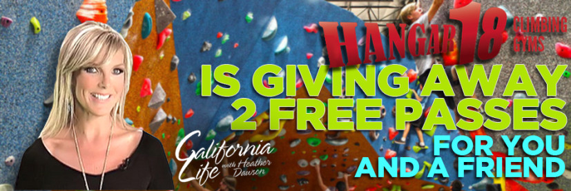 Like California Life and WIN Two Passes to Hangar 18 Climbing Gyms!