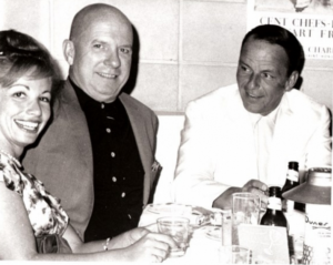 Gloria Greer, Jimmy Van Heusen and Frank Sinatra