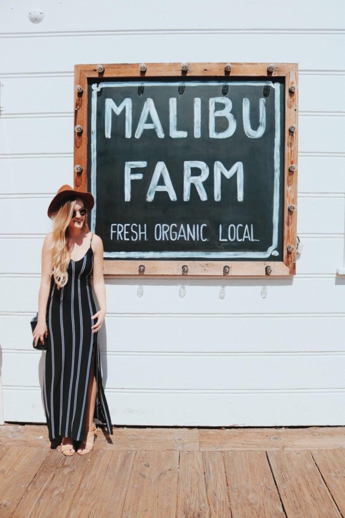 Embrace the SoCal vibes of the Malibu pier-top at organic eatery ‘Malibu Farm’