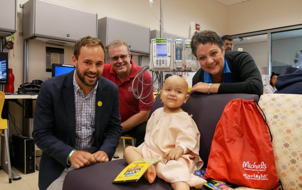 Michaels and Starlight Children’s Foundation team up to give back to hospitalized children for National Volunteer Week