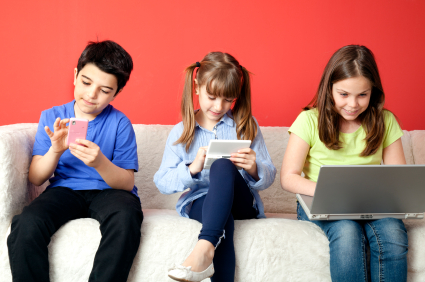 A new study shows how much technology today’s children are using & how they are affected