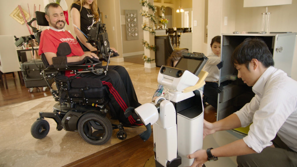 U.S. war vet becomes the first trial for in-home robotic technology
