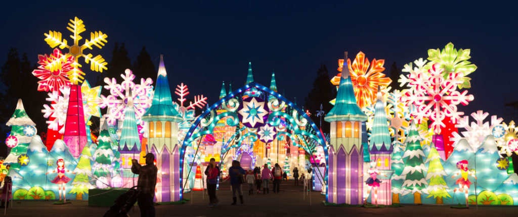 Experience Global Winter Wonderland Light Up SDCCU Stadium in San Diego