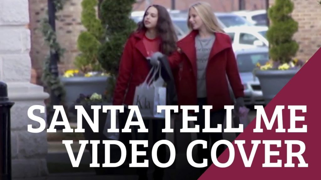 Santa Tell Me – Ariana Grande Cover by Mirabella & Ava