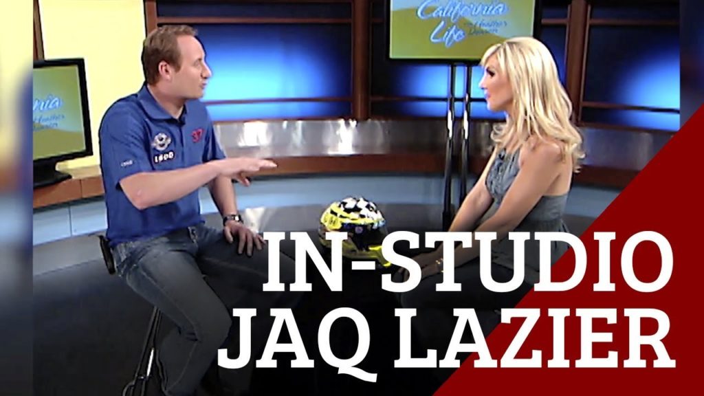 Legendary Racer Jacques Lazier in Studio