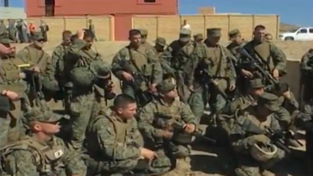 Camp Pendleton Soldiers Learning New Combat Hunter Technic