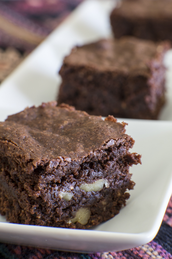 Savor The Ranch: Quinoa Walnut Brownies
