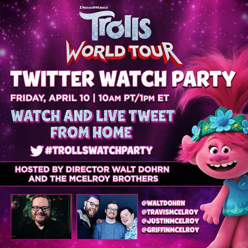 TROLLS WORLD TOUR is available at home on demand this Friday!