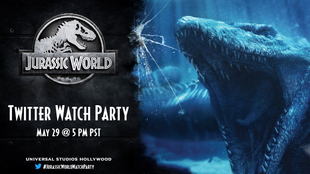 Universal Studios Hollywood Celebrates National Dinosaur Day with a JURASSIC WORLD Watch Party on Twitter