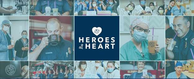 The Coffee Bean and Tea Leaf “Heroes at Heart” Coffee and Tea Launches Online to Benefit Frontline Heroes Amid COVID-19