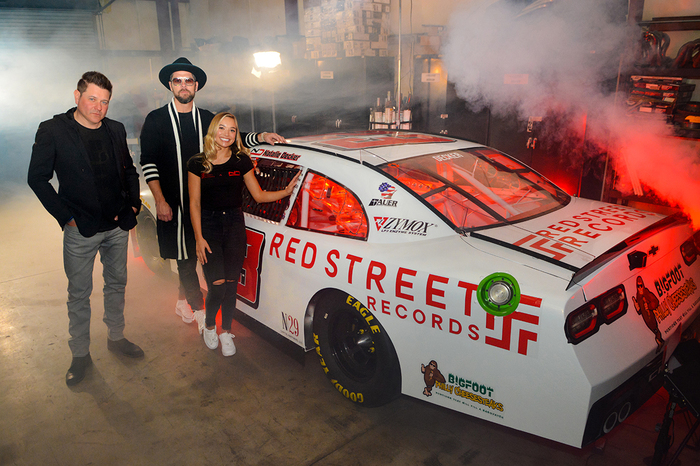 Jay DeMarcus Announces Red Street Records Sponsorship of NASCAR Driver Natalie Decke