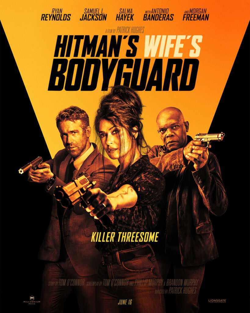 THE HITMAN’S WIFE’S BODYGUARD  OFFICIAL TEASER TRAILER, POSTER and IMAGES  NOW AVAILABLE
