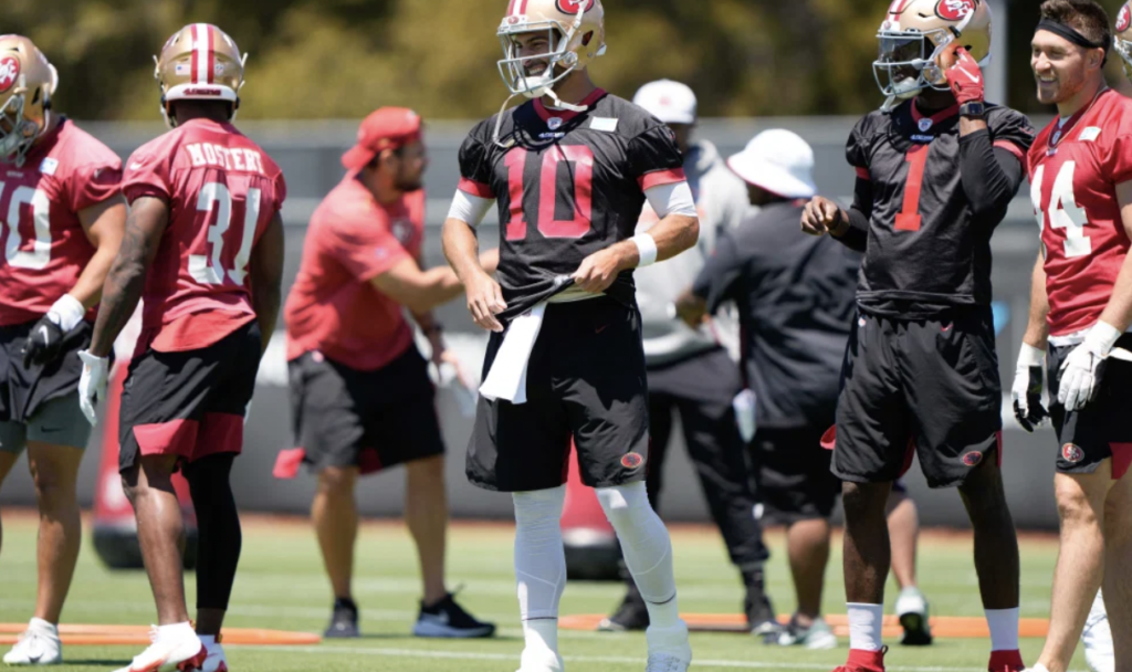The San Francisco 49ers Training Camp As Trey Lance Signs Rookie Deal